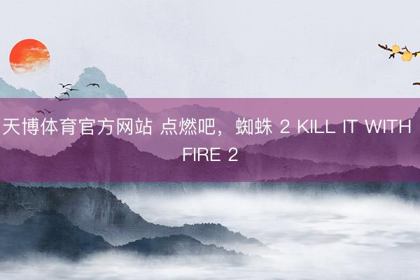 天博体育官方网站 点燃吧，蜘蛛 2 KILL IT WITH FIRE 2